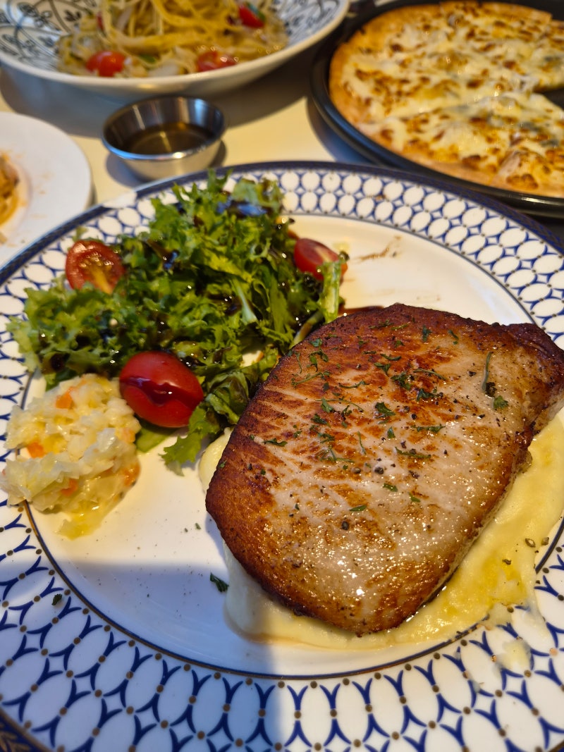 부산 하단 롤링파스타 하단역점 가성비좋은 피자 파스타 백종원파스타 맛집 추천 (온누리결....