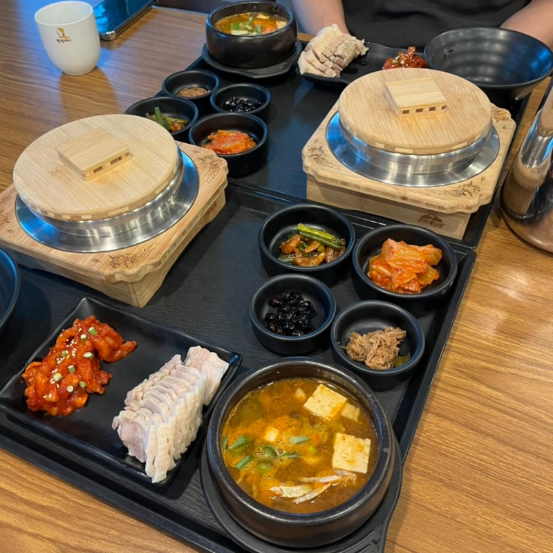 김해삼계 점심특선 가마솥보쌈반상 솔직후기 원할머니보쌈족발 김해북부점