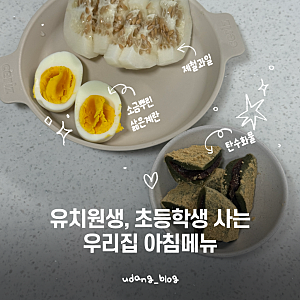 아침메뉴 추천! 직장인·학생·유치원생 모두 잘 먹는 간편한 아침, 아침 오래먹는 아이면 메....