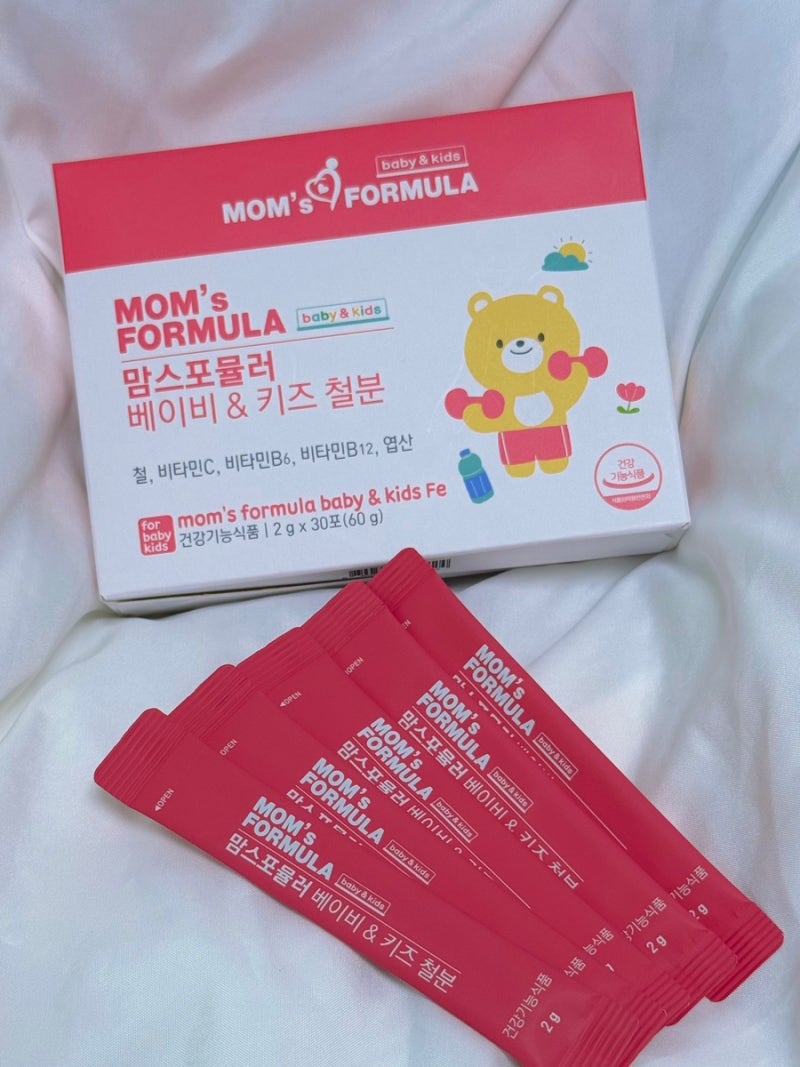 아기 철분제 맘스포뮬러, 아기영양제, 철분제 섭취 양&방법