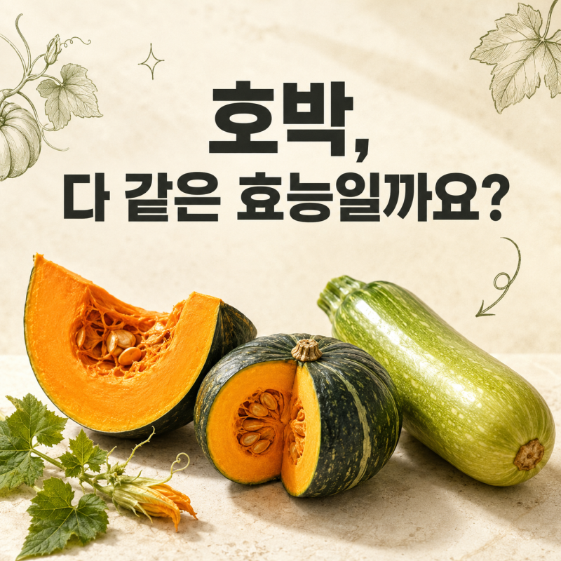 늙은 호박 효능 단호박 애호박 효능 뭐가 다를까요?