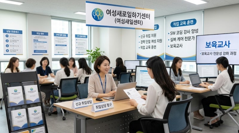 취업 준비 중이라면 놓치면 아까운 2026 여성새일센터 지원금