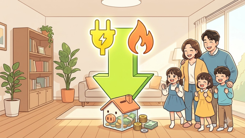 2026 다자녀 전기세 도시가스 감면 신청 방법과 조건 완벽 정리