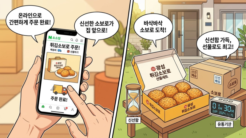 성심당 튀김소보로 선물세트 택배 주문법 유통기한 보관 꿀팁 총정리