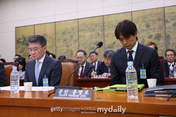 대한축구협회 국회 청문회 최민희 의원과 김진규 코치 설전 논란