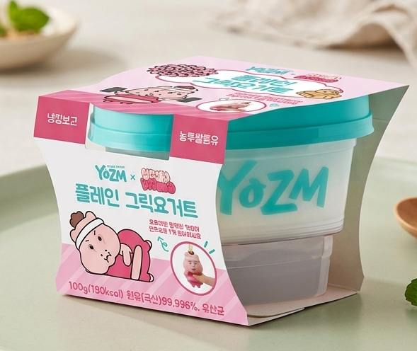CU 편의점 단독 출시! 요즘 그릭요거트 요요하마 말랑이 득템?!