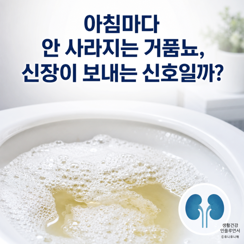 단백뇨 거품뇨 줄이는 방법, 신장에 좋은 음식과 예방 치료법