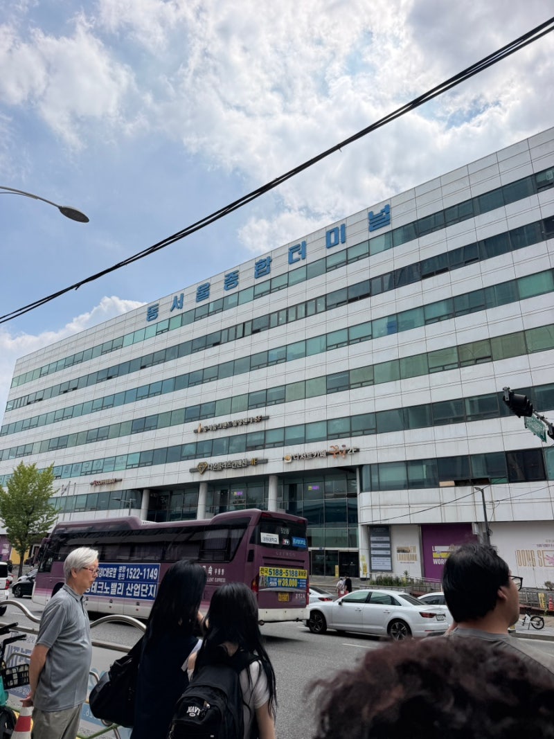 동서울터미널에서 인천터미널로 예매없이 아이랑 좌석가격