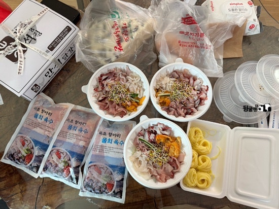 속초) 속초항아리물회 포장구매후기 & 만석닭강정