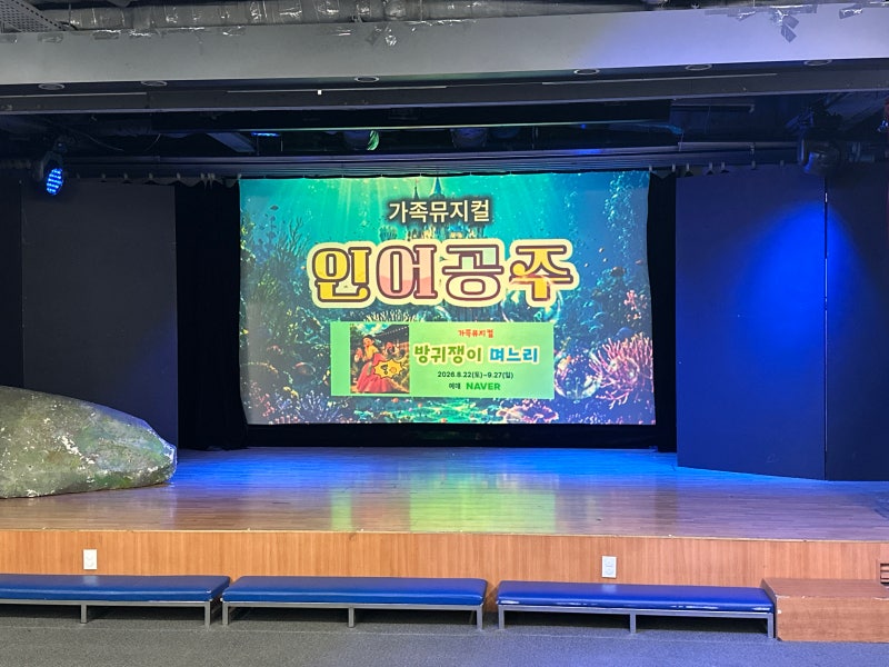 Review of The Little Mermaid Children's Musical at Dong-a Shopping Art Hall, Banwoldang, Daegu
