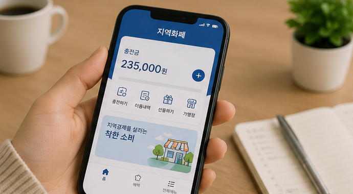 지역화폐 선물하기 방법 한도 금액 및 앱 신청 절차 총정리