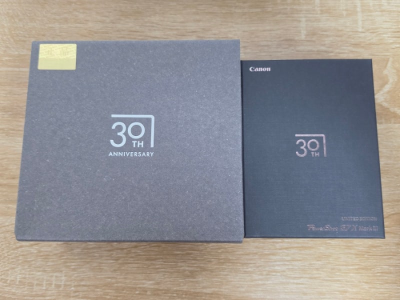 캐논 G7X Mark III 30주년 에디션 개봉기 | 한정판 그래파이트 컬러 구성품 총정리
