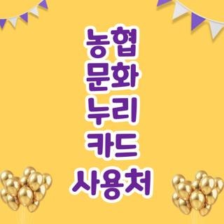 농협 문화 누리 카드 사용처 직접 써보고 깨달은 현실 꿀팁과 온오프라인 총정리