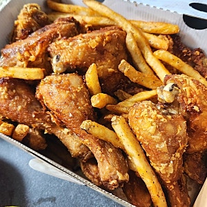 보드람치킨 후라이드 메뉴 칼로리, 바삭한 옛날치킨