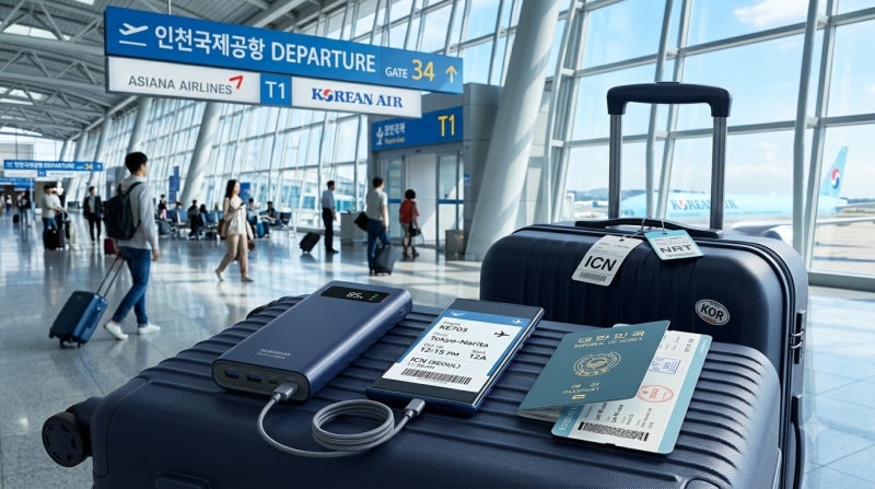 비행기 보조배터리 기내 반입 용량(Wh/mAh) 계산법 및 위탁수하물 규정 총정리 (공항 압수 0% 실....