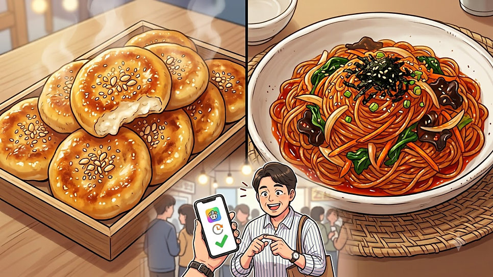중동호떡 사진