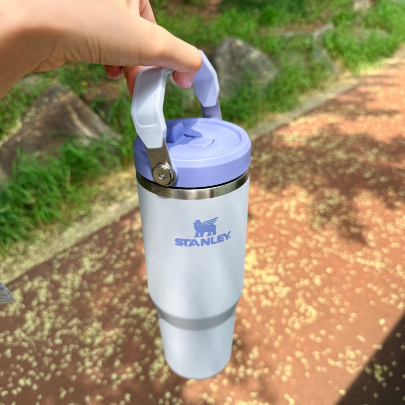 직장인 대용량 텀블러 추천｜Stanley 스탠리 퀜처 30oz 887mL 실사용 후기