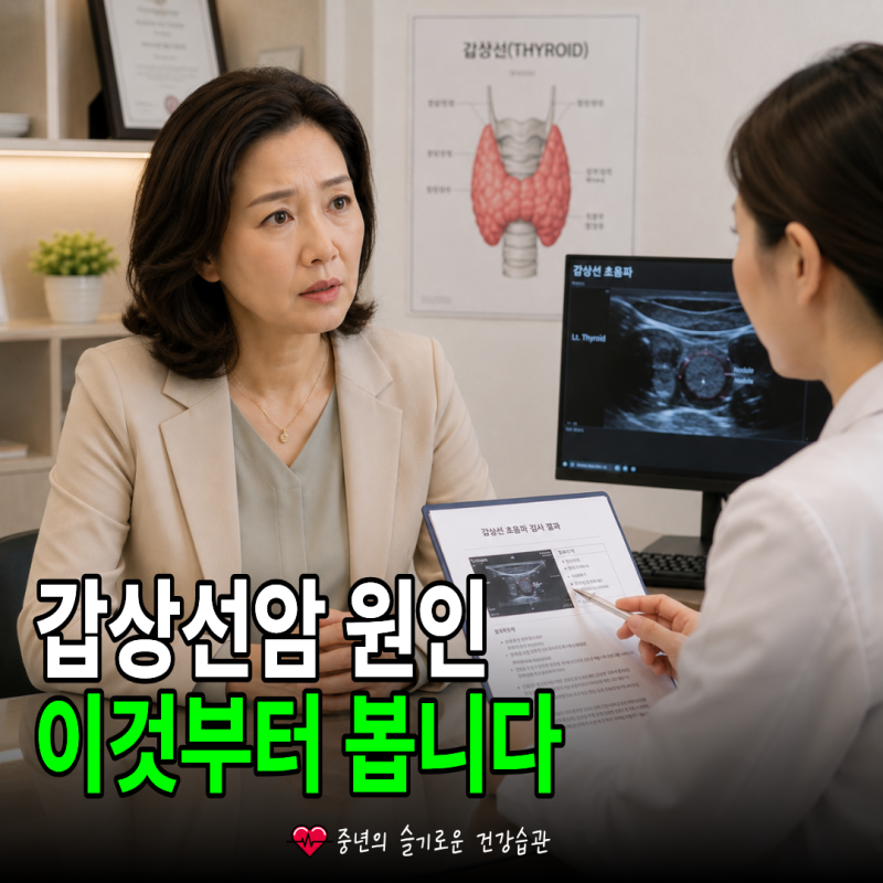 갑상선암 원인, 의사들이 가장 먼저 확인하는 위험요인은?