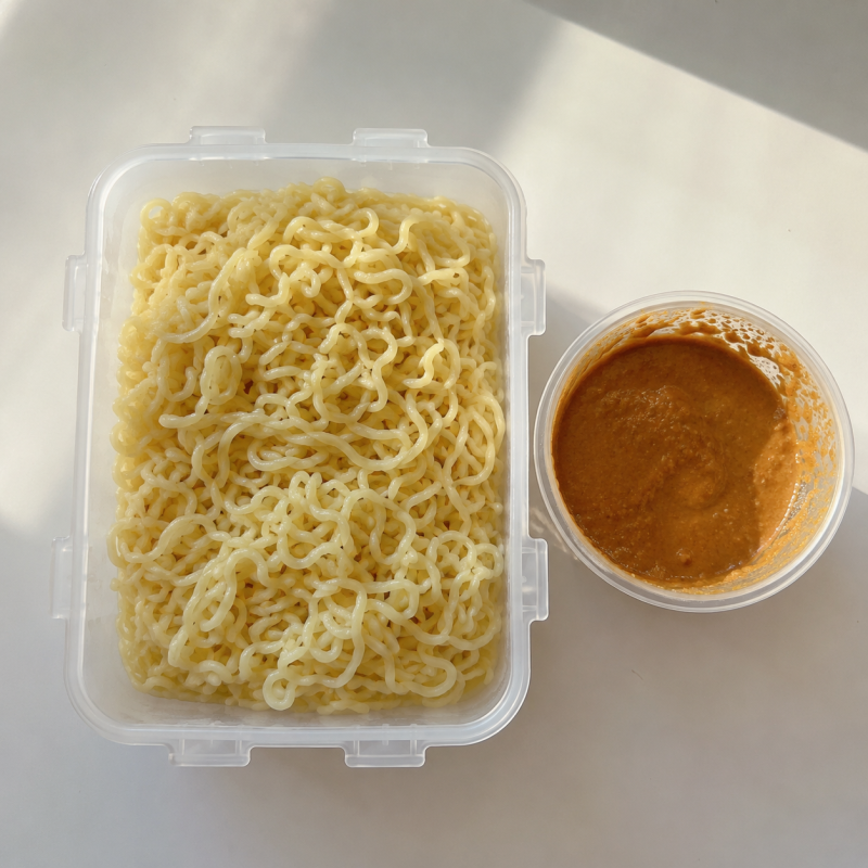 땅콩버터 한 스푼이 비빔면을 바꿨다, SNS 화제 마라 비빔면