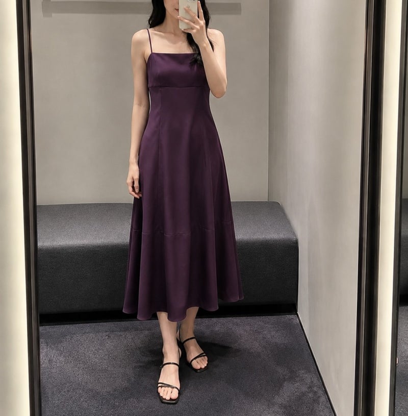 80% 세일!! 시즌 오프!! 샘플세일!! 12만 5천원!! 띠어리 여자 원피스 THEORY MOD SILK TWILL PARACHUTE DRES....