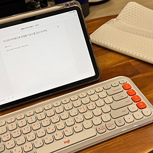 드디어 아이패드에 연결할 키보드를 샀다 로지텍 Pebble2 K380S 페블 블루투스 무선 키보드