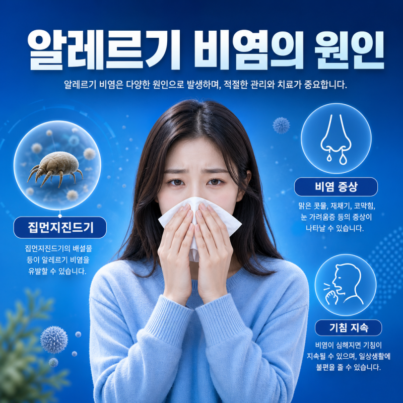 서울 설하면역 치료, 알레르기 검사 후 집먼지 진드기 관리 방법은?