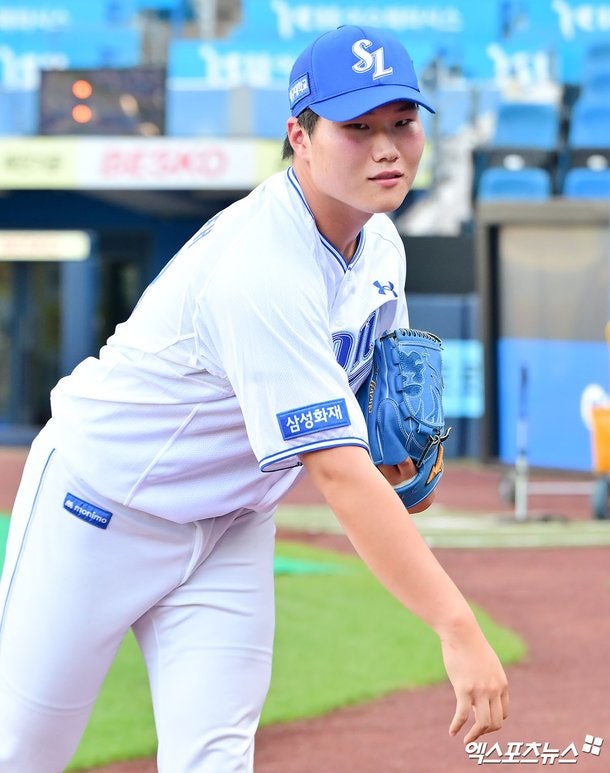 ‘2026년 삼성의 5라운더’ 이재희의 부상으로 기회를 얻게 된 이 루키 우완, 삼성 박용재(KBO)