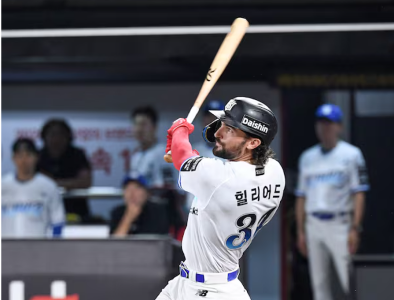 KBO 홈런왕 지각변동! 김도영·오스틴 위협하는 힐리어드의 미친 추격전