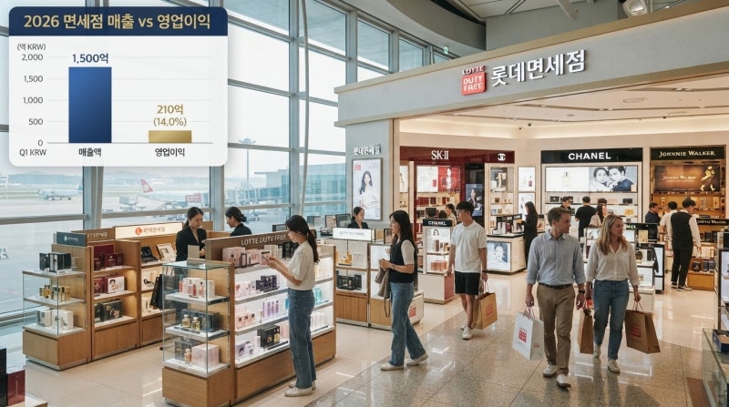중국인 무비자 수혜주 면세점이 왜 못 올랐는지 실적으로 확인해봤더니?