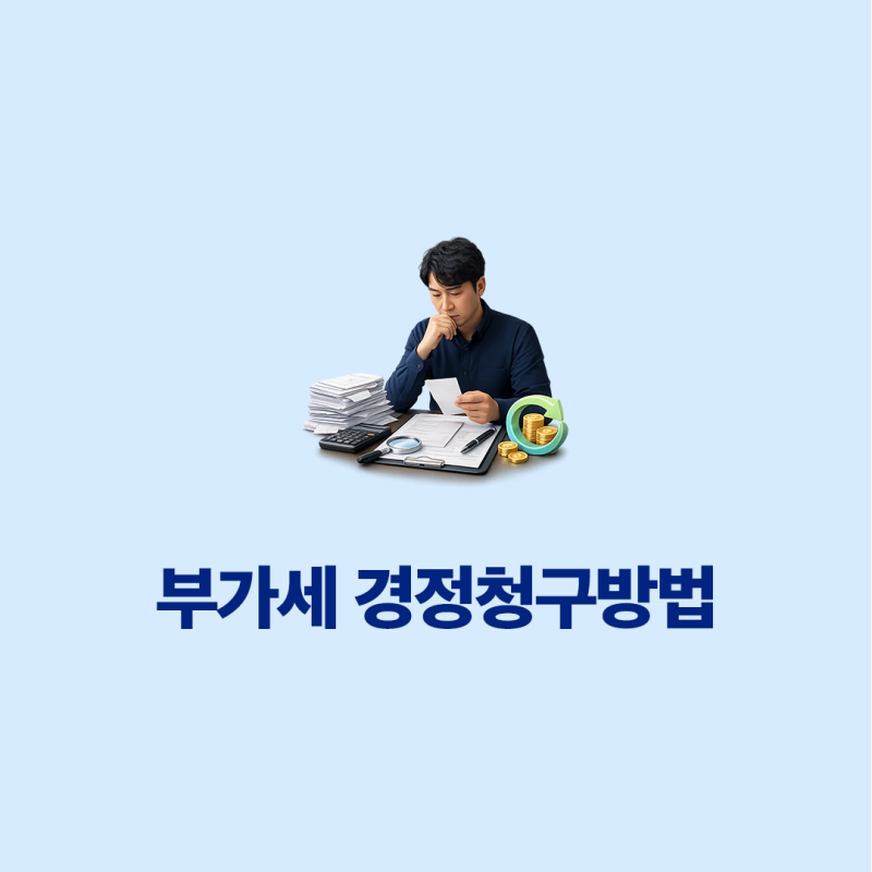 송파역세무사 부가세 경정청구방법
