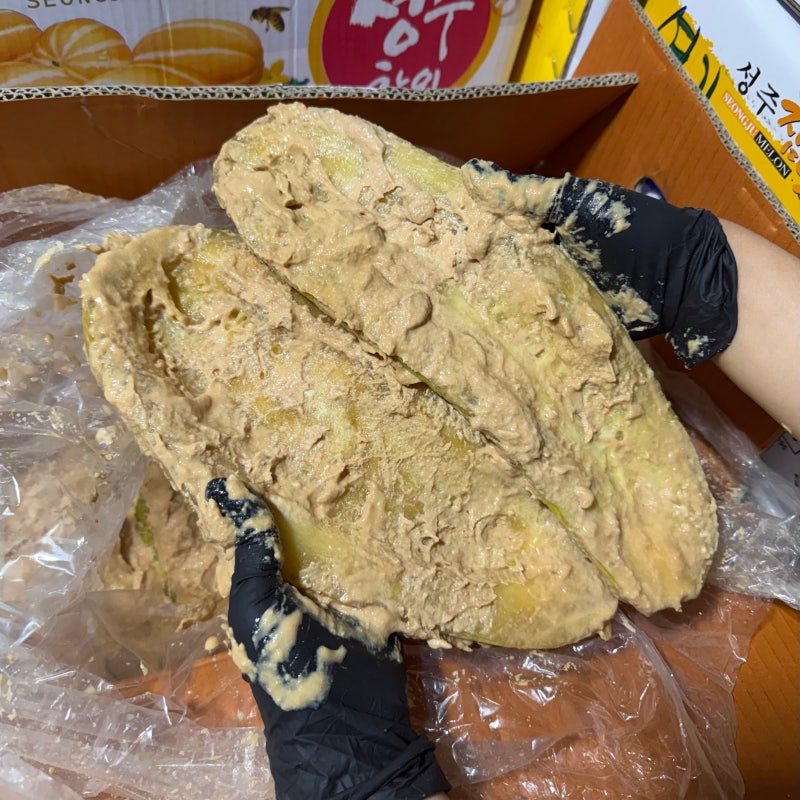 26년 울외장아찌 목포 군산 울외장아찌 나나스끼