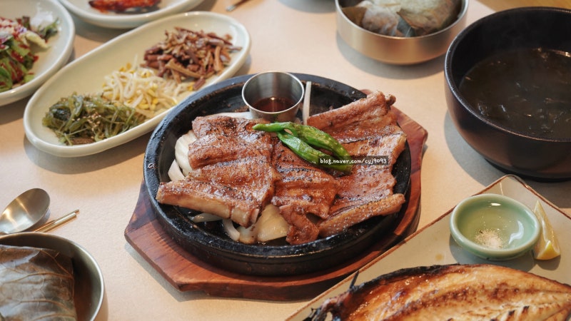 부산 사하구 한정식맛집 부모님 식사장소 추천 낙동강 뷰 화덕연밥 하단본점
