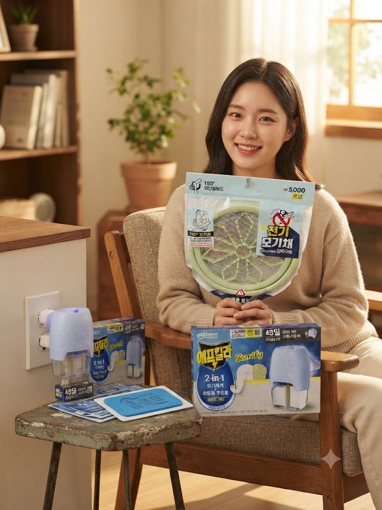 다이소 모기 퇴치용품 뭐가 효과 있을까? 전기모기채부터 훈증기까지 실내 모기 해결템