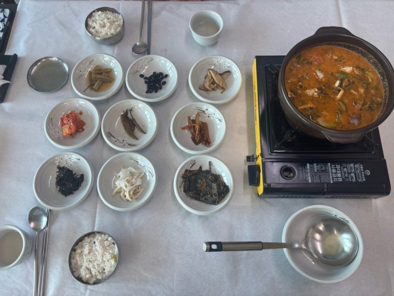 [경남 하동/팔도강산식당] 화개장터, 쌍계사 맛집은 팔도강산 참게탕!