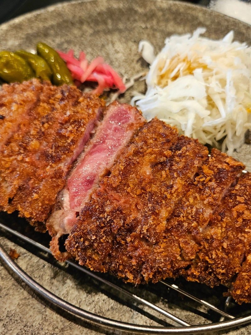[대구 동성로 일식 맛집] 우당탕탕 대구 동성로 맛집 직접 구워 먹는 규카츠와 야마가타 민치....
