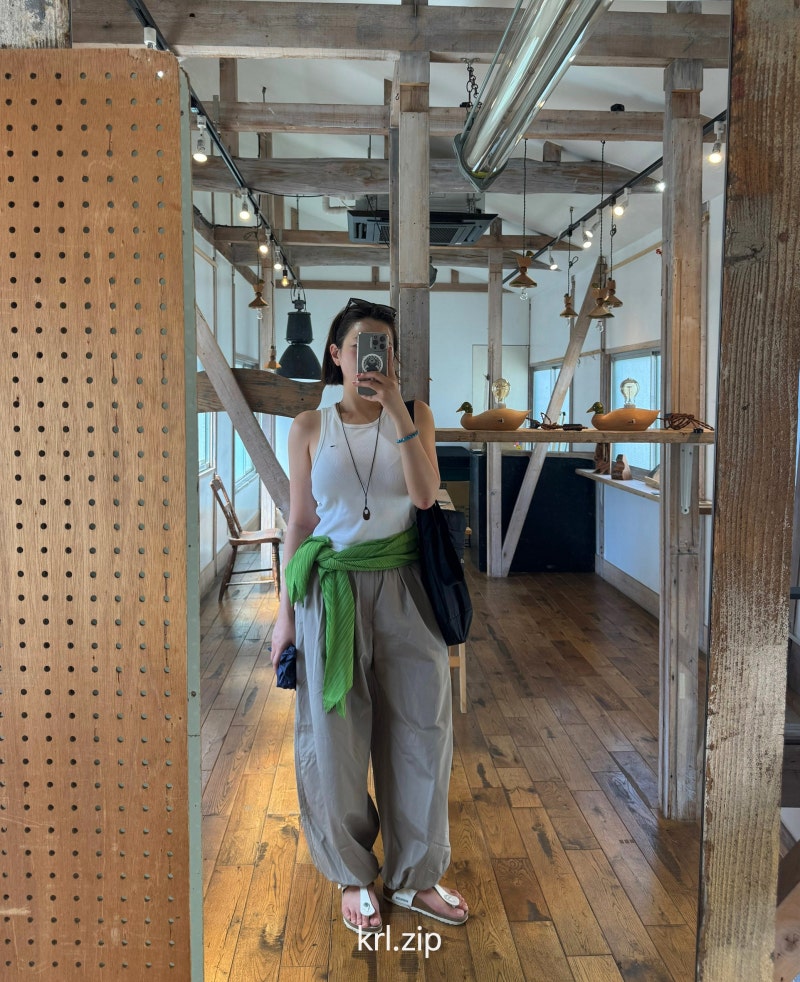 몽벨 포켓터블 라이트 숄더백 L 블랙 · 텐진몽벨에서 구매, 여자 실착 후기