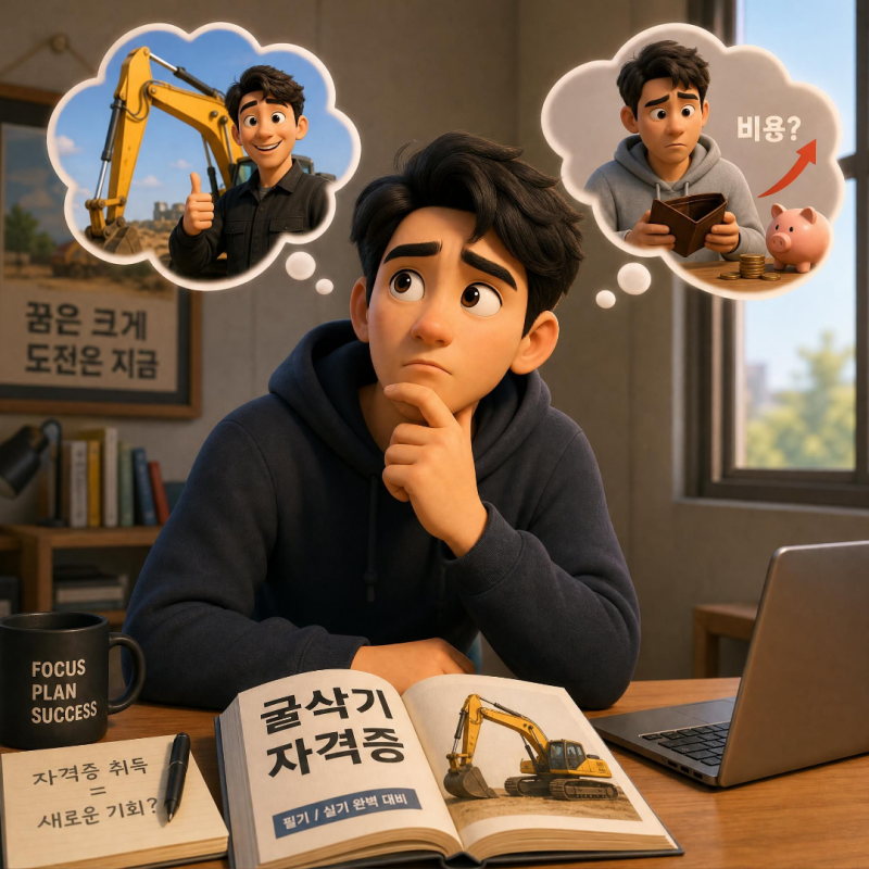 굴삭기운전기능사: 굴삭기자격증 취업, 취득, 2030 준비 이유!