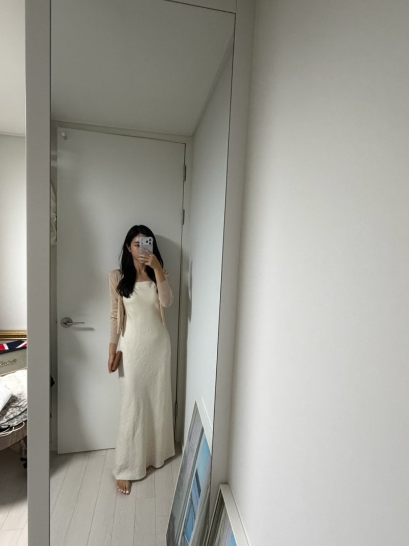 [SIE]시에 여름 소비목록 입어보기(르네 백타이 드레스/8월의 드레스/쥬에 플리츠 맥시 스커트....