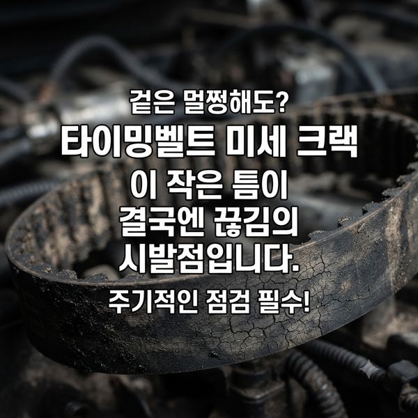 초보 운전자 : 40만 원 아끼려다 400만 원 날려요! 타이밍벨트 교체 비용 총정리