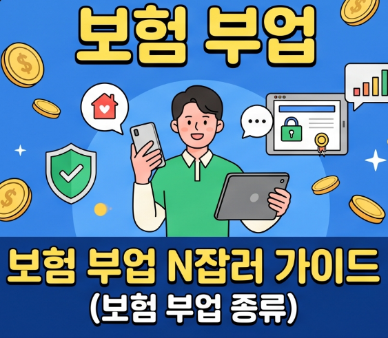 보험으로 부업(N잡)할 수 있는 플랫폼 종류 비교 총정리