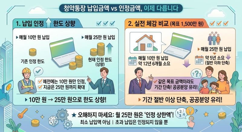 민간분양 vs 공공분양 차이와 청약 전략 완벽정리 (2026년 최신, 월 25만원 인정금액)