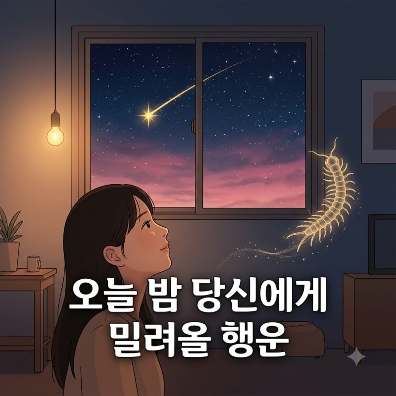 지네 나오는 꿈 흉몽 길몽 숨겨진 진짜 의미 파헤치기
