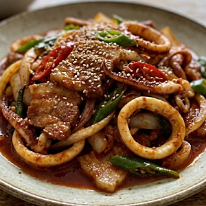 매콤달콤 감칠맛 폭발 오삼불고기 황금레시피 (향신즙 만드는 법과 양념장 팁)