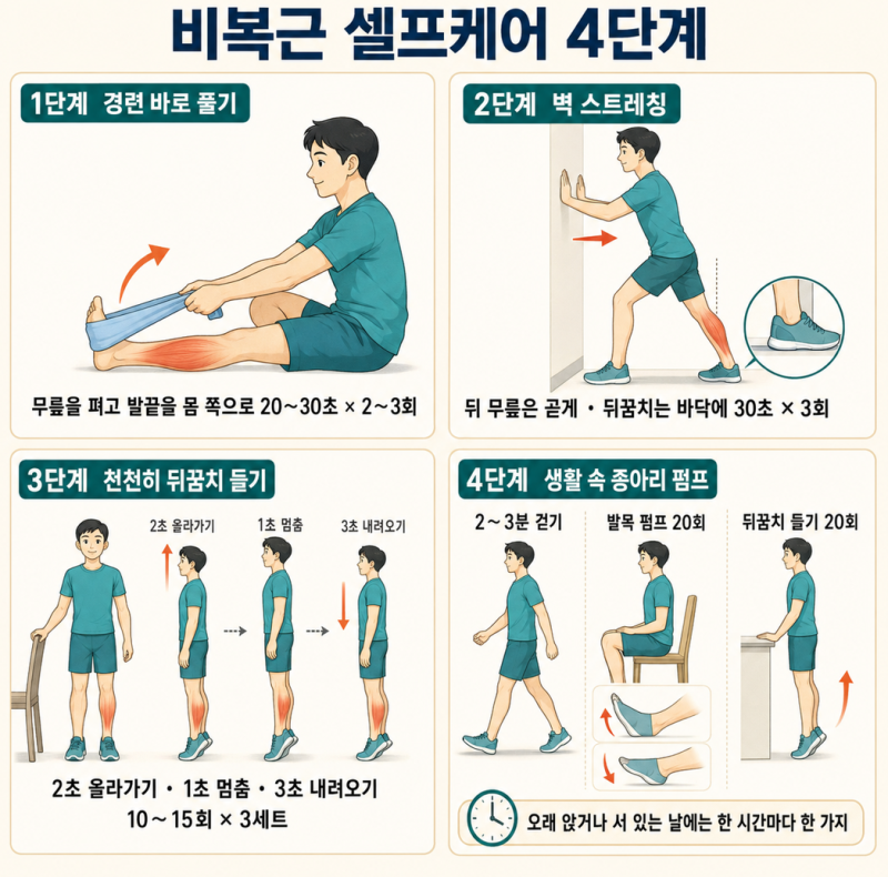 다시 쓰는 근육학 62 ; 비복근