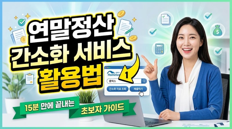 연말정산 간소화 서비스 활용법, 환급액 늘리는 핵심 팁