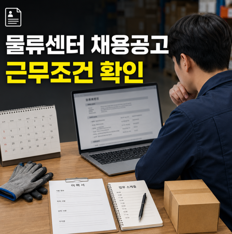 마켓컬리 채용공고 물류센터 현장직 실제 업무