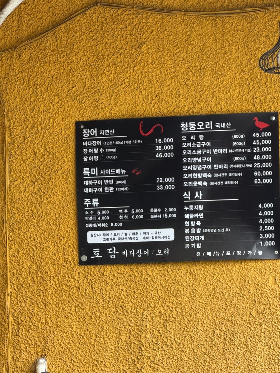 토담바다장어 사진 2