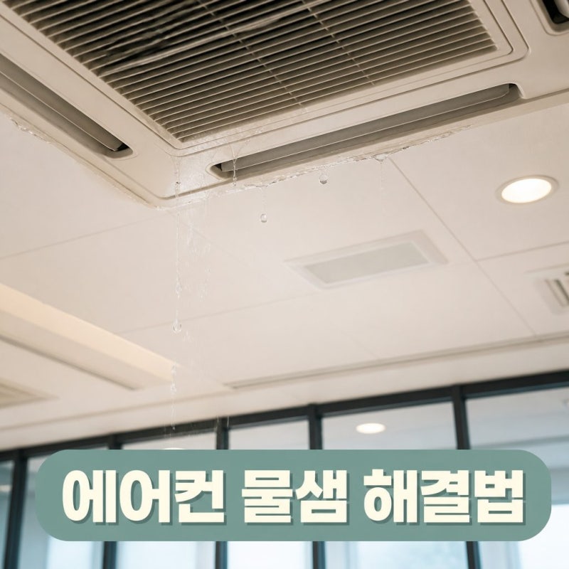 에어컨 물떨어짐 이슈 요약 리포트