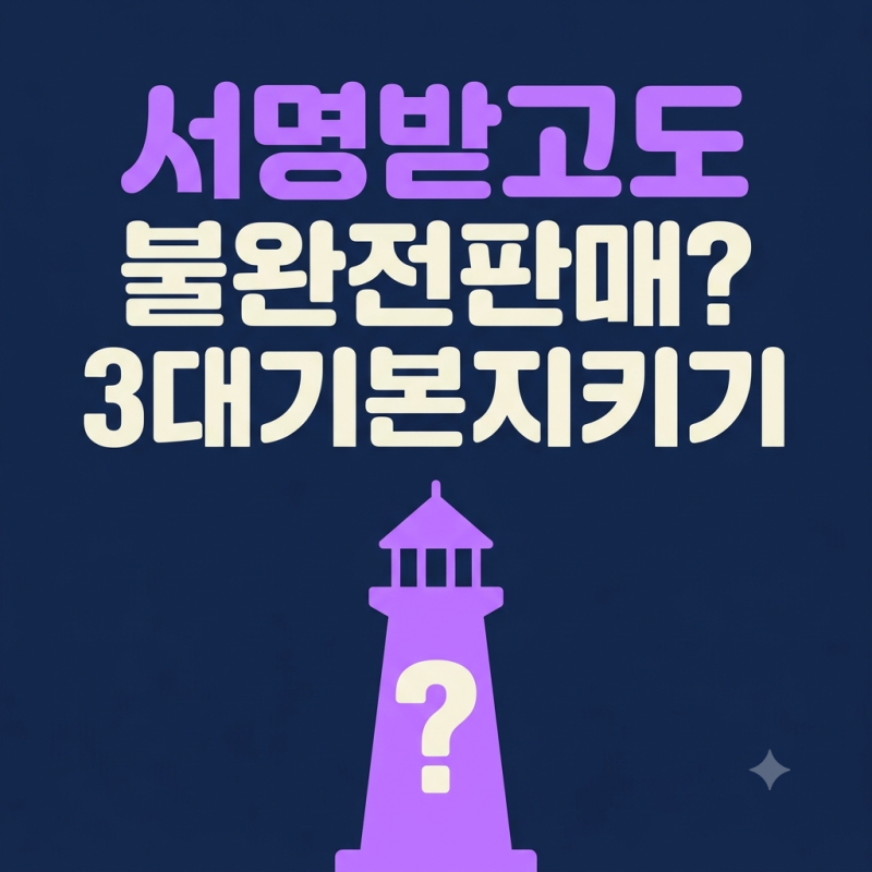 완전판매라는 말, 우리는 제대로 쓰고 있나 ─ 자필서명 다 받았는데 불완전판매? 완전판매....
