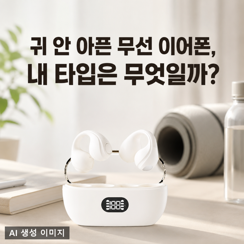 무선 이어폰 추천, 귀 통증 유형별 실제 리뷰로 뽑은 TOP 5